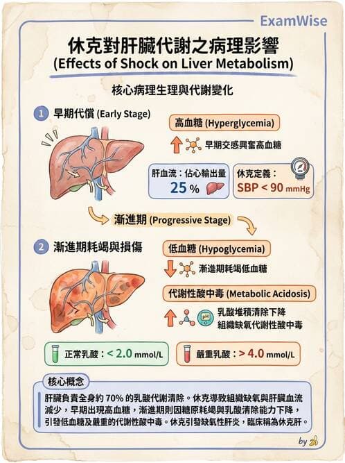 護理師 - 休克與敗血症護理 - AI 圖文解析預覽