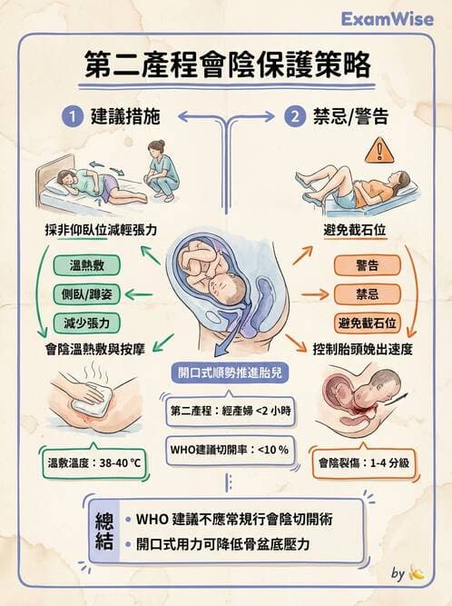 護理師 - 分娩過程與產科急症 - AI 圖文解析預覽
