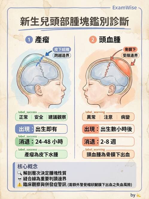 護理師 - 新生兒評估與生理特徵 - AI 圖文解析預覽