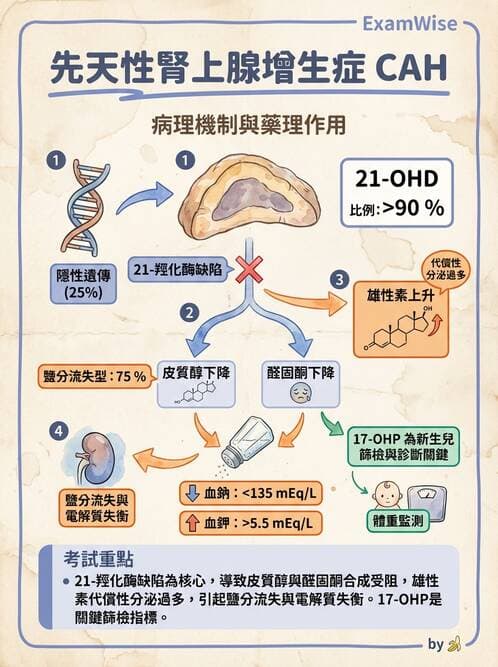 護理師 - 兒童內分泌與代謝疾病 - AI 圖文解析預覽
