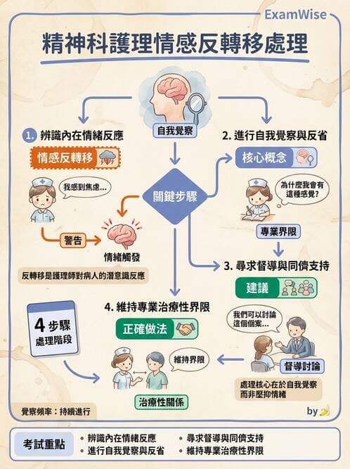 護理師 - 治療性溝通與護病關係 - AI 圖文解析預覽