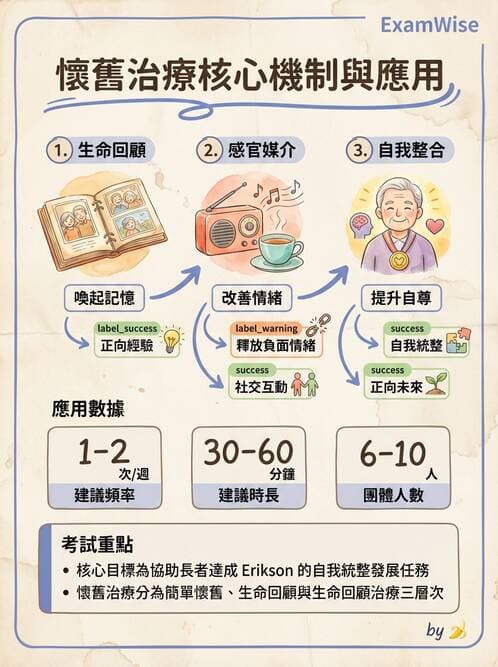 護理師 - 老年精神疾患 - AI 圖文解析預覽