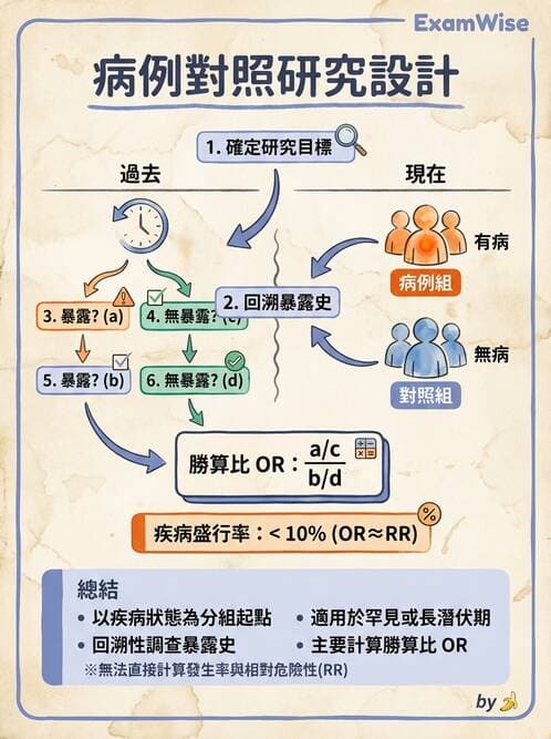 護理師 - 流行病學研究方法 - AI 圖文解析預覽