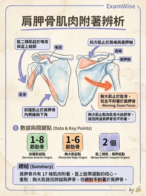護理師 - 骨骼、肌肉系統 - AI 圖文解析預覽