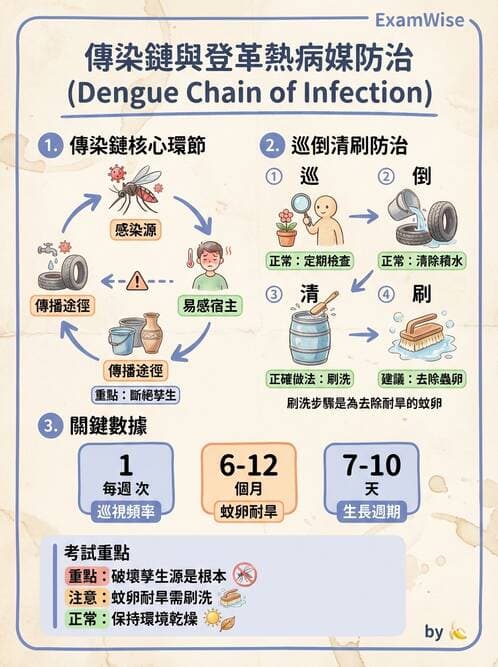 護理師 - 無菌消毒與感染控制 - AI 圖文解析預覽