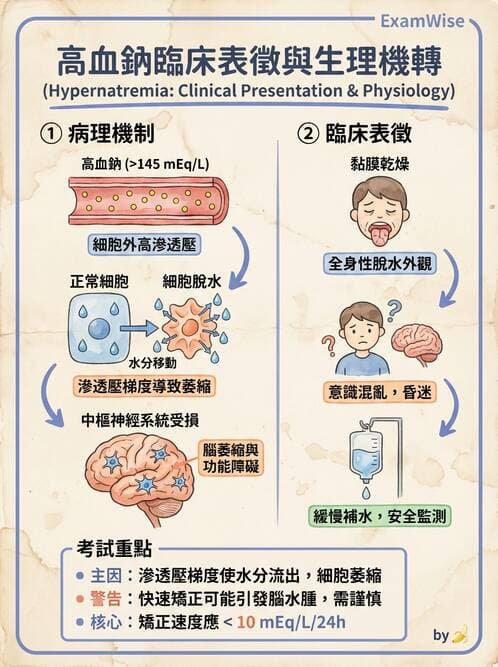護理師 - 靜脈輸液與電解質平衡 - AI 圖文解析預覽
