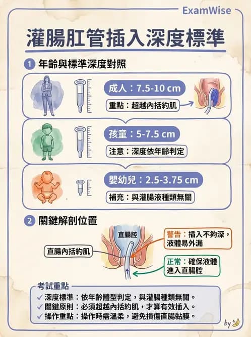 護理師 - 腸道排泄與灌腸護理 - AI 圖文解析預覽