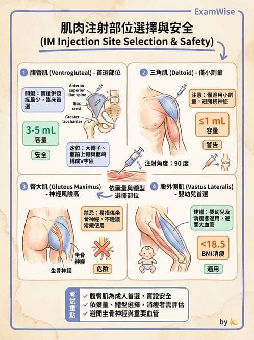 護理師 - 注射技術 - AI 圖文解析預覽