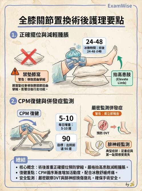 護理師 - 關節疾病與骨科手術 - AI 圖文解析預覽