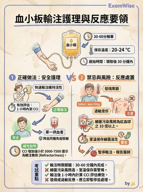 護理師 - 貧血與凝血疾病 - AI 圖文解析預覽