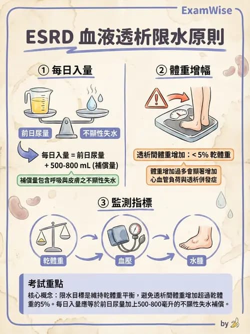 護理師 - 透析、電解質與酸鹼平衡 - AI 圖文解析預覽