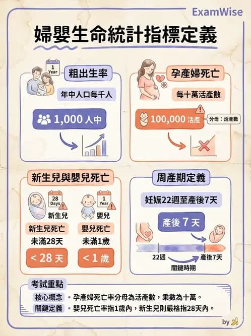護理師 - 孕期營養心理與衛生政策 - AI 圖文解析預覽