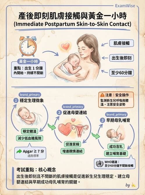 護理師 - 新生兒日常照護與篩檢 - AI 圖文解析預覽
