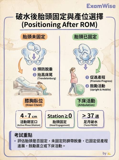 護理師 - 產程機轉與待產護理 - AI 圖文解析預覽
