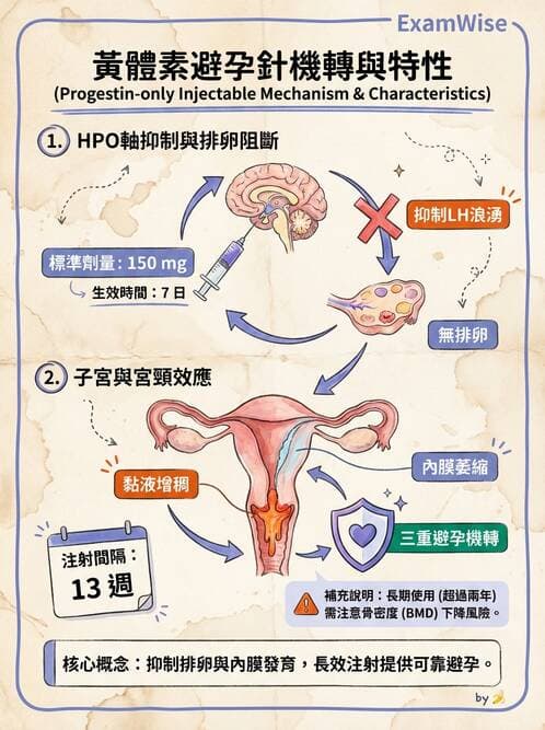護理師 - 不孕症月經與更年期 - AI 圖文解析預覽