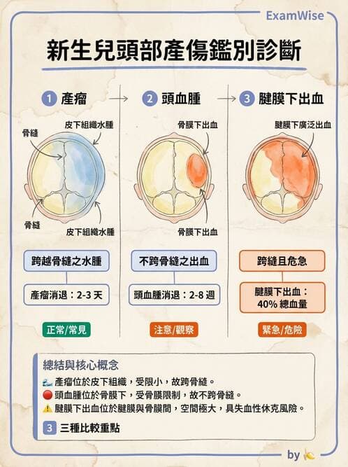護理師 - 新生兒評估與生理特徵 - AI 圖文解析預覽