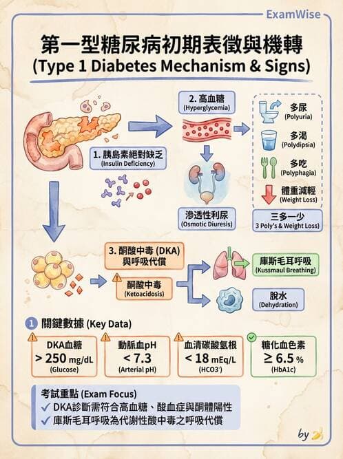 護理師 - 兒童內分泌與代謝疾病 - AI 圖文解析預覽