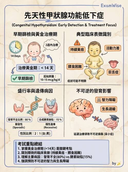 護理師 - 兒童內分泌與代謝疾病 - AI 圖文解析預覽