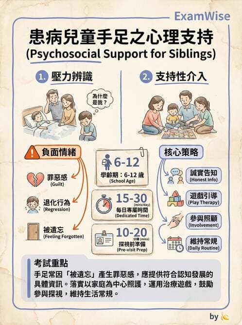護理師 - 兒童心理與特殊照護 - AI 圖文解析預覽