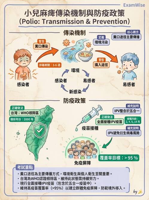 護理師 - 兒童傳染性疾病 - AI 圖文解析預覽