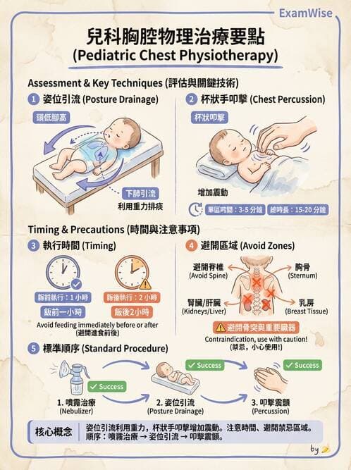 護理師 - 兒童呼吸系統疾病 - AI 圖文解析預覽