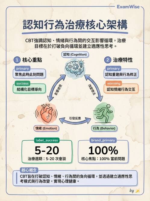 護理師 - 心理治療與團體治療 - AI 圖文解析預覽