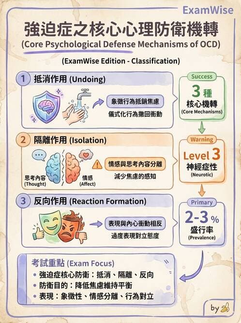 護理師 - 焦慮症與壓力相關障礙 - AI 圖文解析預覽