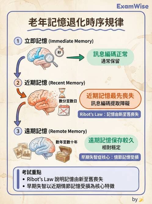 護理師 - 老年精神疾患 - AI 圖文解析預覽