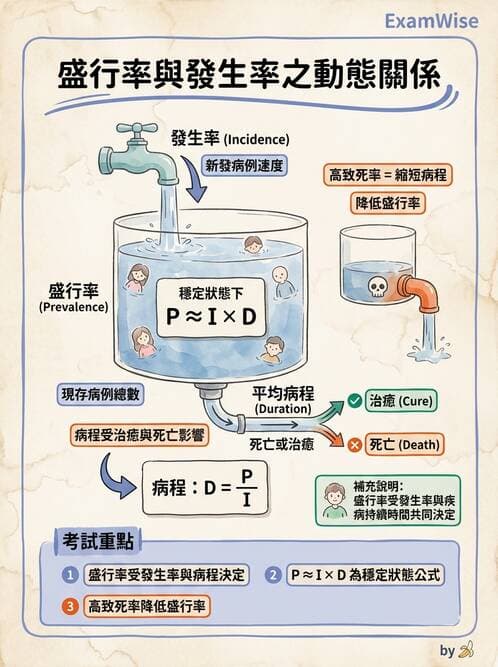 護理師 - 生命統計與健康指標 - AI 圖文解析預覽