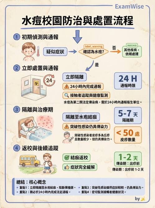 護理師 - 傳染病防治與護理 - AI 圖文解析預覽