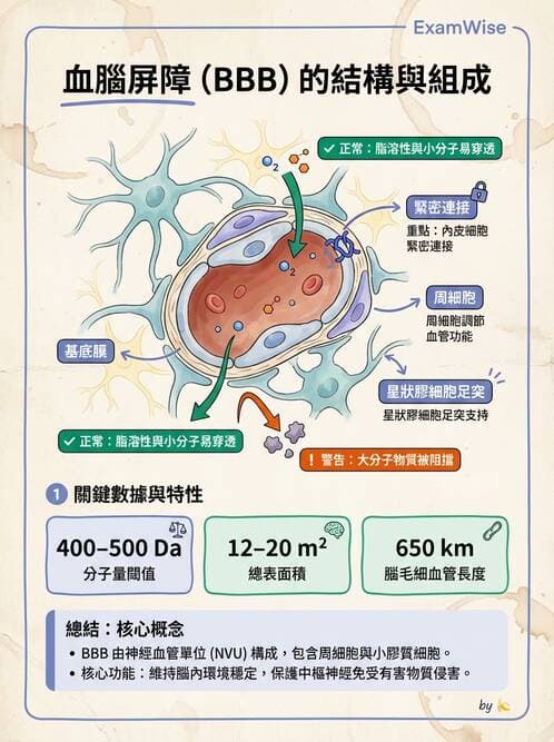 護理師 - 神經系統 - AI 圖文解析預覽