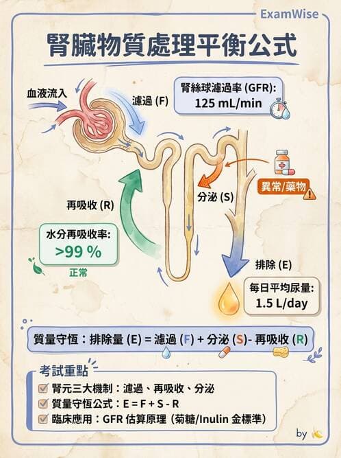 護理師 - 泌尿系統 - AI 圖文解析預覽