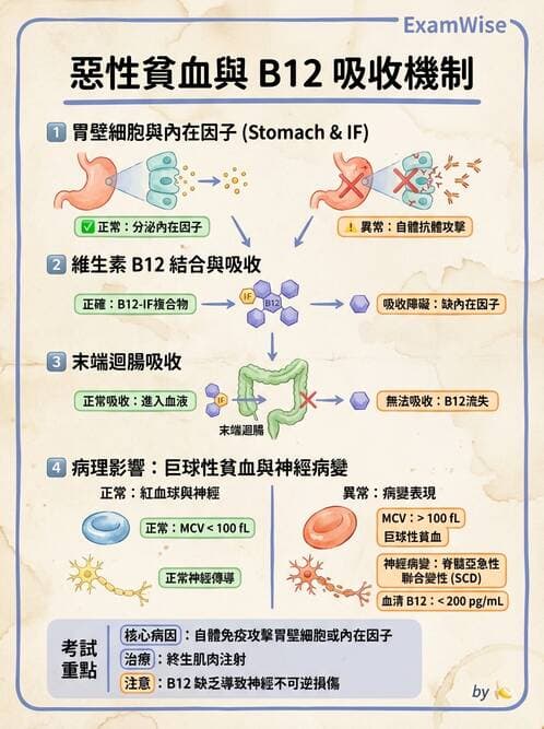 護理師 - 造血及淋巴系統 - AI 圖文解析預覽