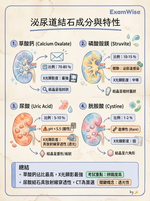 護理師 - 泌尿及男性生殖系統 - AI 圖文解析預覽