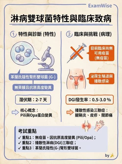 護理師 - 革蘭氏陰性細菌 - AI 圖文解析預覽