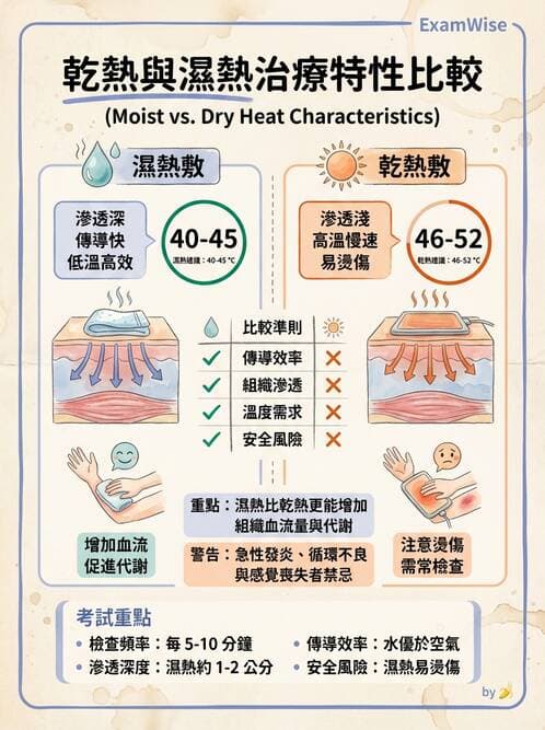 護理師 - 冷熱療法 - AI 圖文解析預覽
