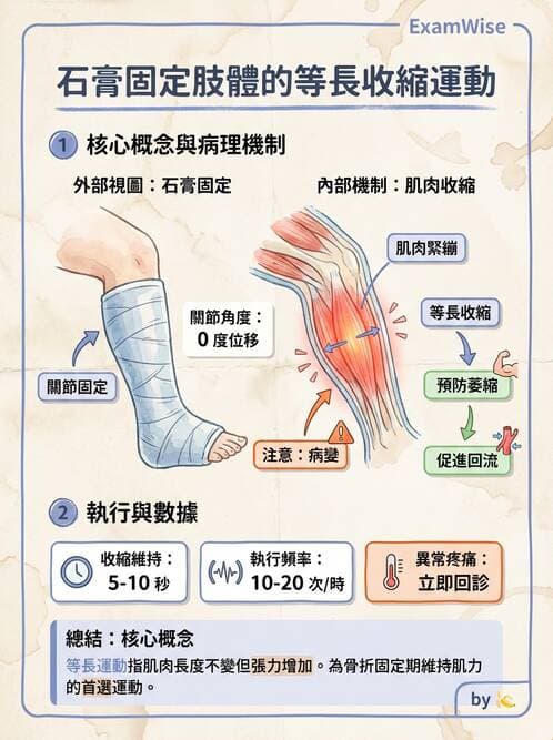 護理師 - 骨折與牽引護理 - AI 圖文解析預覽
