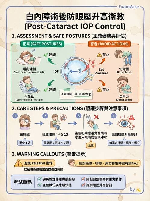 護理師 - 眼科疾病 - AI 圖文解析預覽
