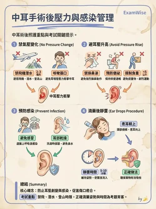 護理師 - 耳鼻喉疾病 - AI 圖文解析預覽