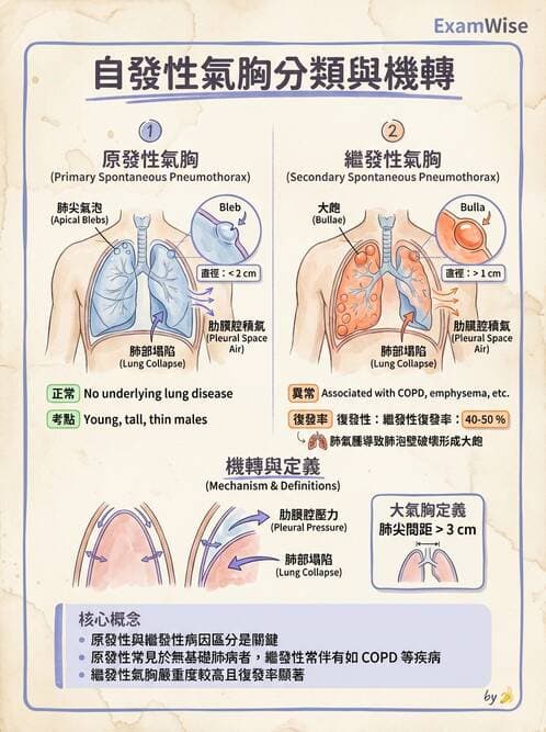 護理師 - 呼吸衰竭與胸腔護理 - AI 圖文解析預覽