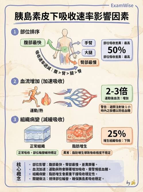 護理師 - 糖尿病基礎與藥物治療 - AI 圖文解析預覽
