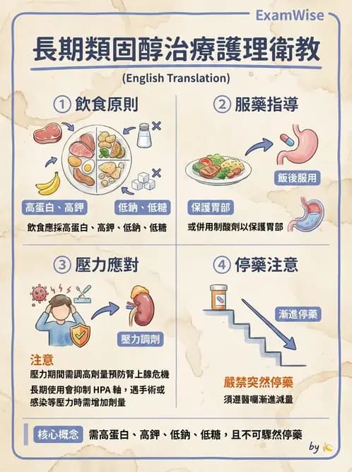 護理師 - 腎上腺與腦下垂體疾病 - AI 圖文解析預覽