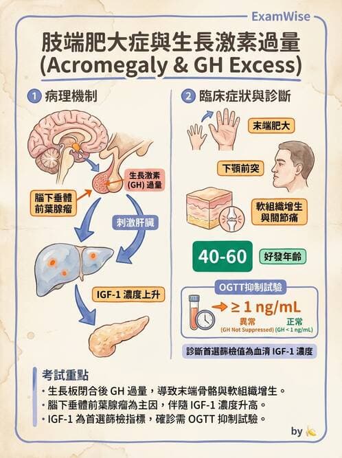 護理師 - 腎上腺與腦下垂體疾病 - AI 圖文解析預覽