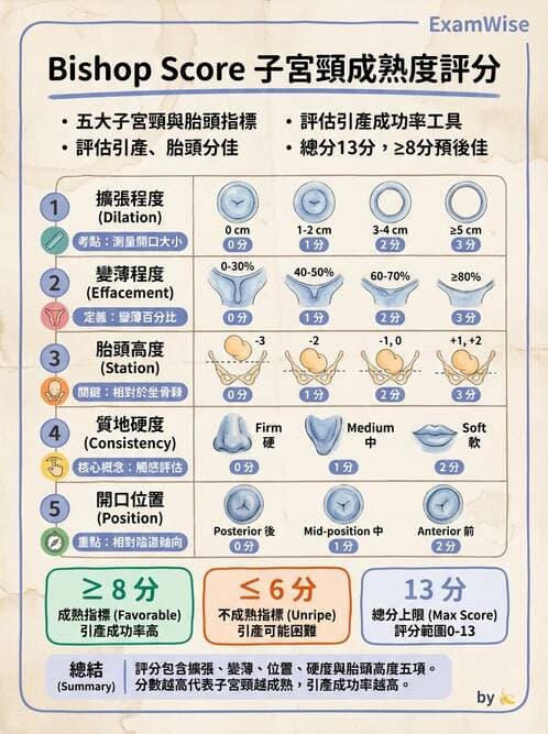 護理師 - 產程機轉與待產護理 - AI 圖文解析預覽