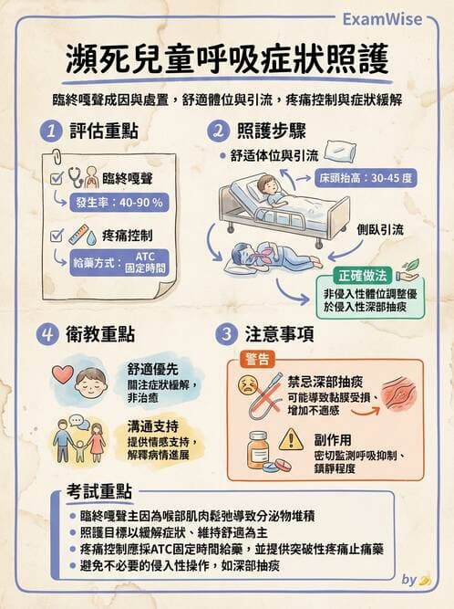 護理師 - 兒童呼吸系統疾病 - AI 圖文解析預覽