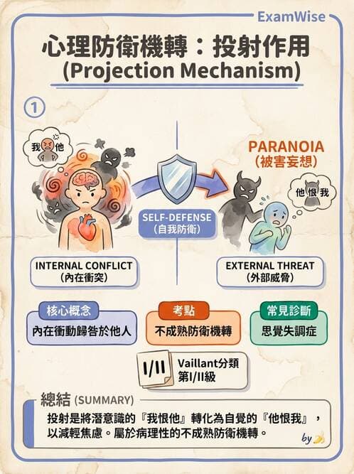 護理師 - 情感與思覺障礙綜合評估 - AI 圖文解析預覽