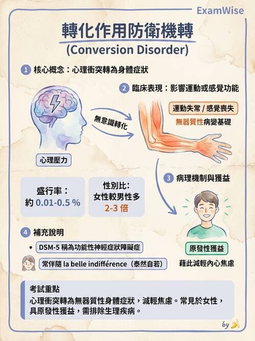 護理師 - 人格障礙與身體症狀障礙 - AI 圖文解析預覽