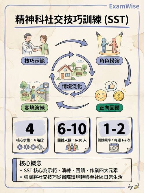 護理師 - 心理治療與團體治療 - AI 圖文解析預覽