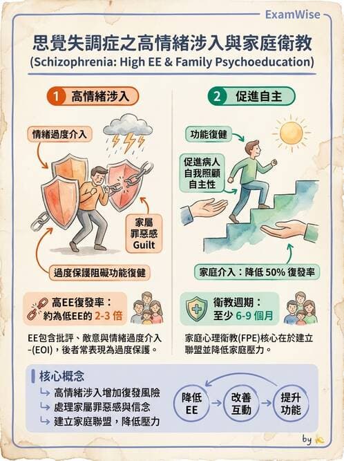 護理師 - 思覺失調症護理 - AI 圖文解析預覽