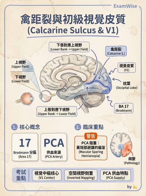 護理師 - 神經系統 - AI 圖文解析預覽